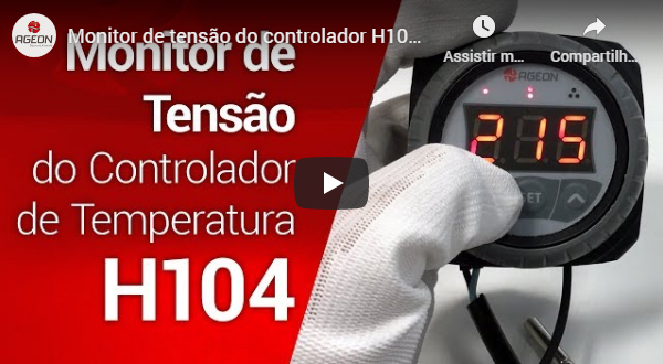 Proteo do equipamento com o monitor de tenso
