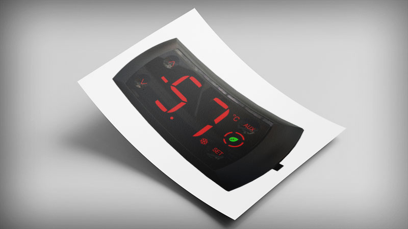 K116 BigDisplay – Controlador de temperatura para expositores de bebidas