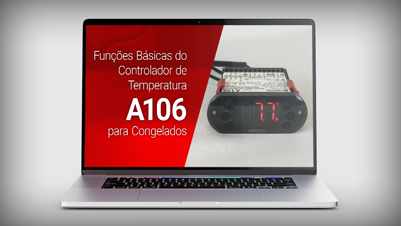 Funções Básicas do controlador de temperatura Linha Black A106 para congelados